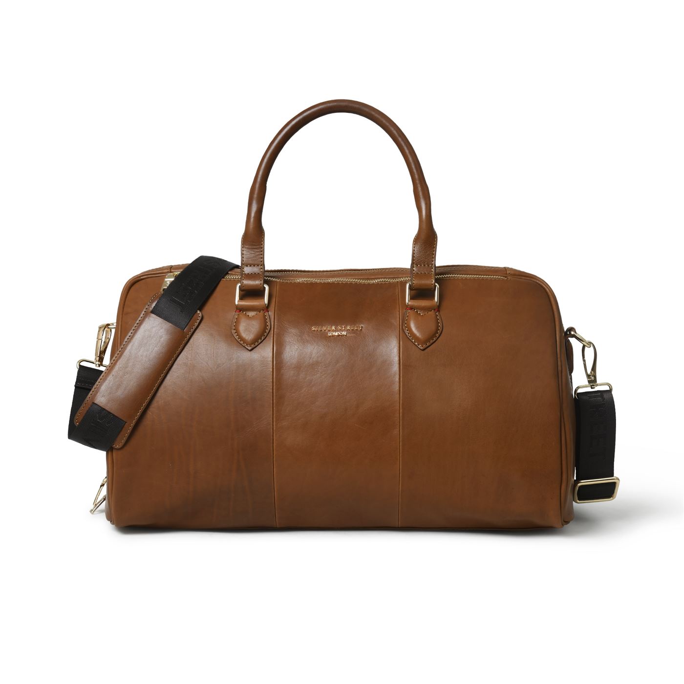 Leather Duffle Bag- Silver Street London