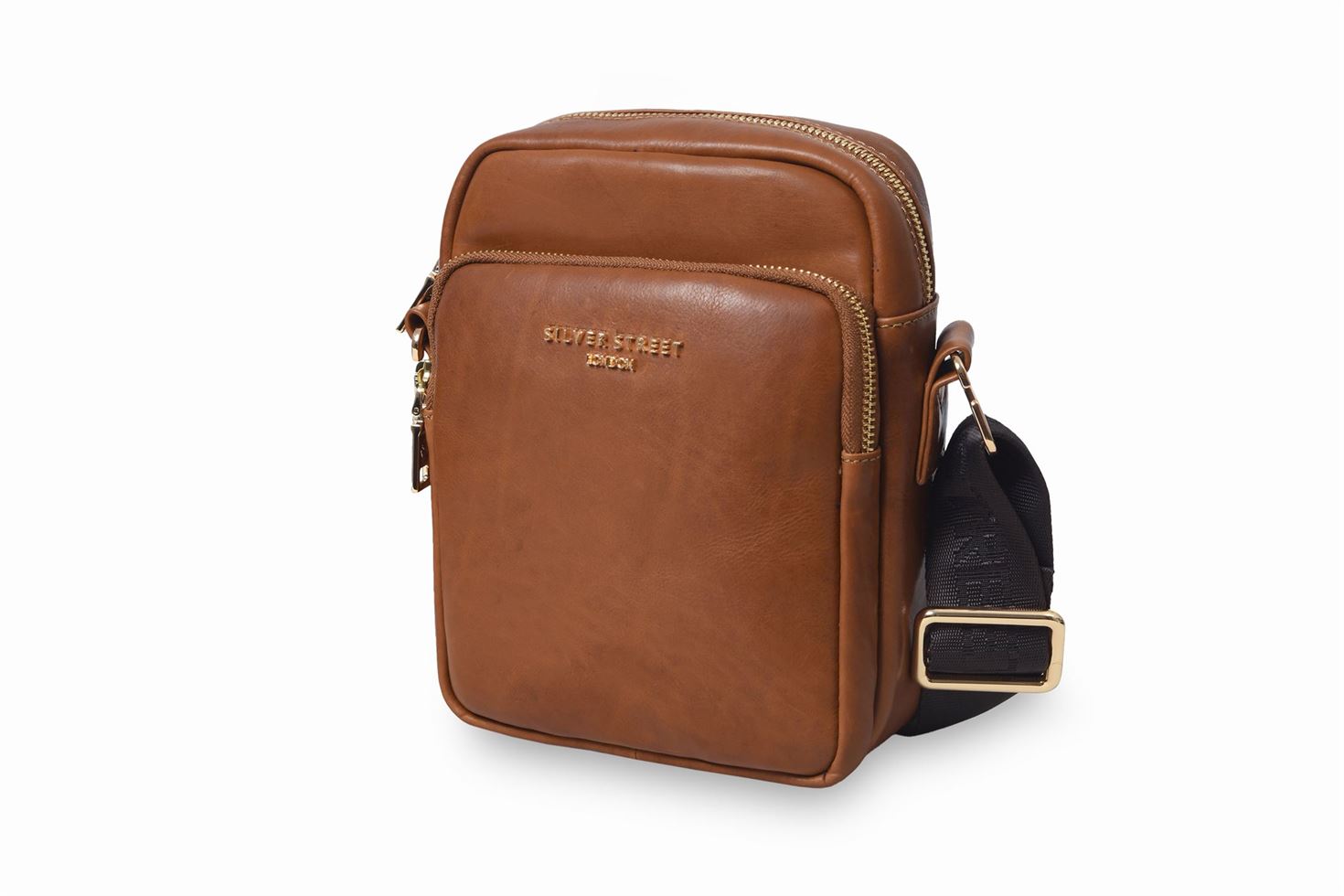 BRAND LEATHER Casual|Business|Travel use Genuine Leather Cross Body Sl