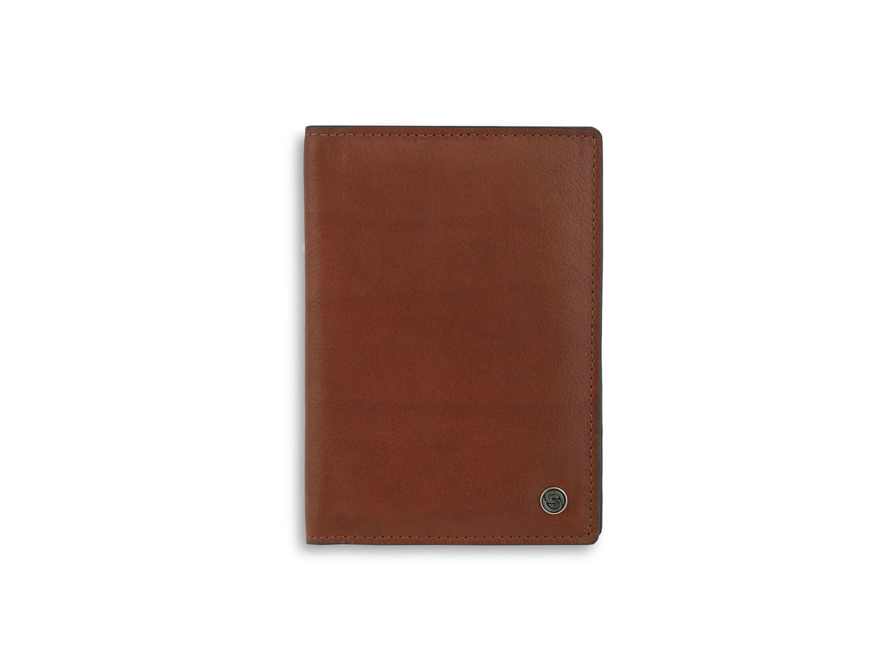 Dubbin Tan Passport Cover- Silver Street London