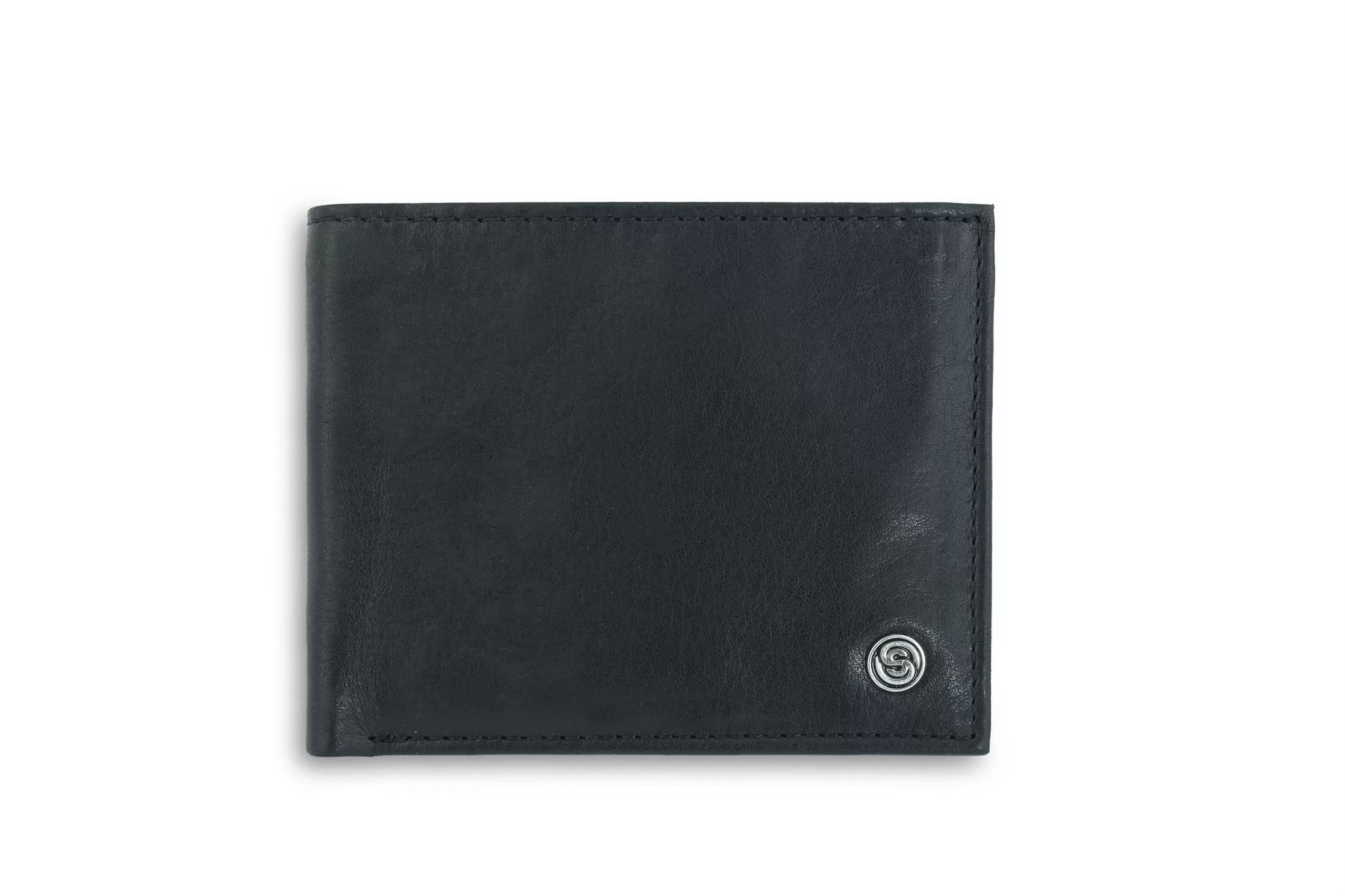 Dubbin Black Men's Wallet- Silver Street London