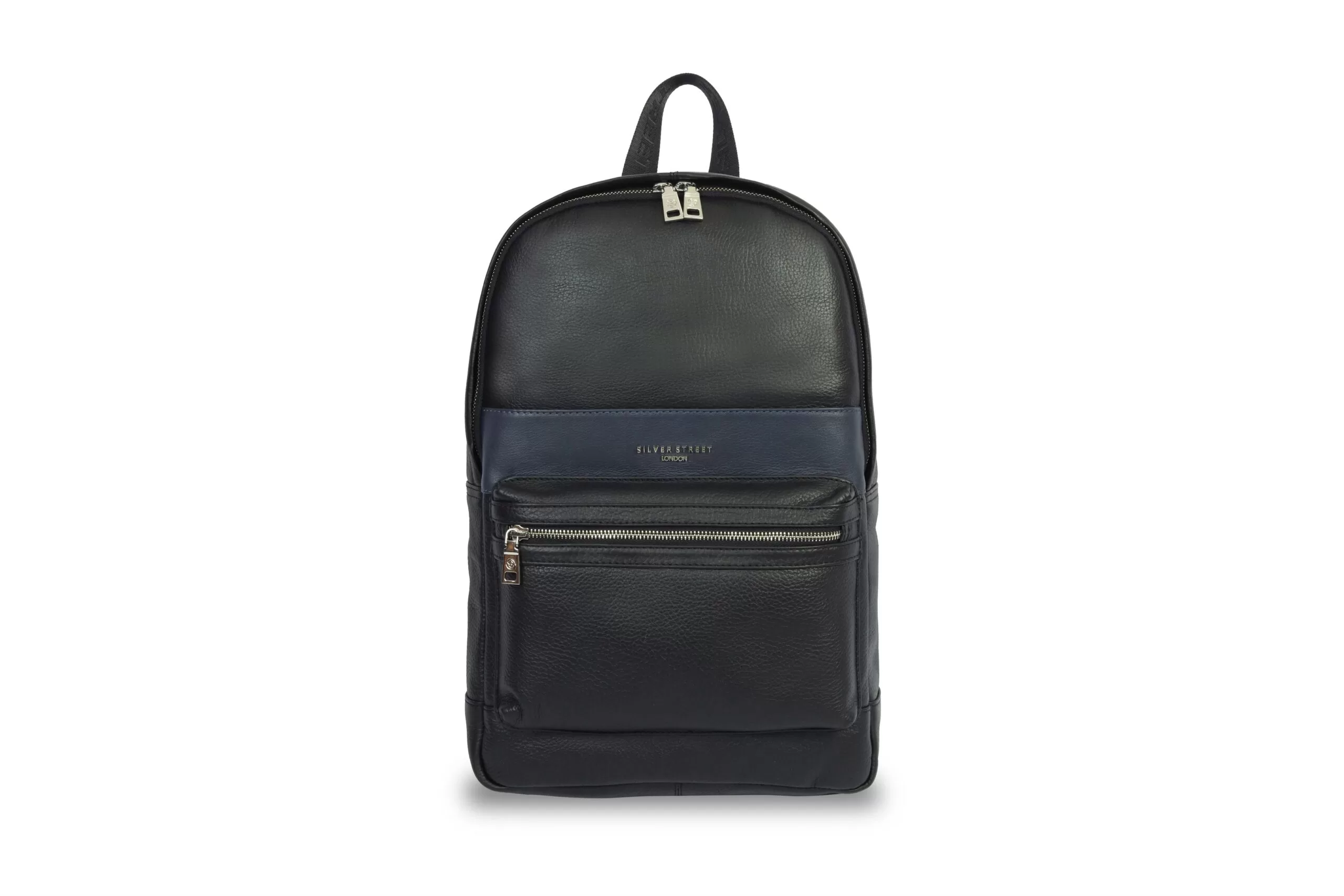 Walter Black Backpack- Silver Street London