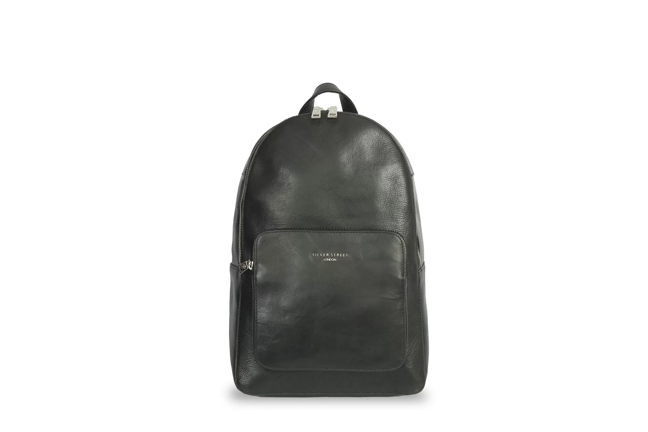 Dubbin Black Backpack - Silver Street London