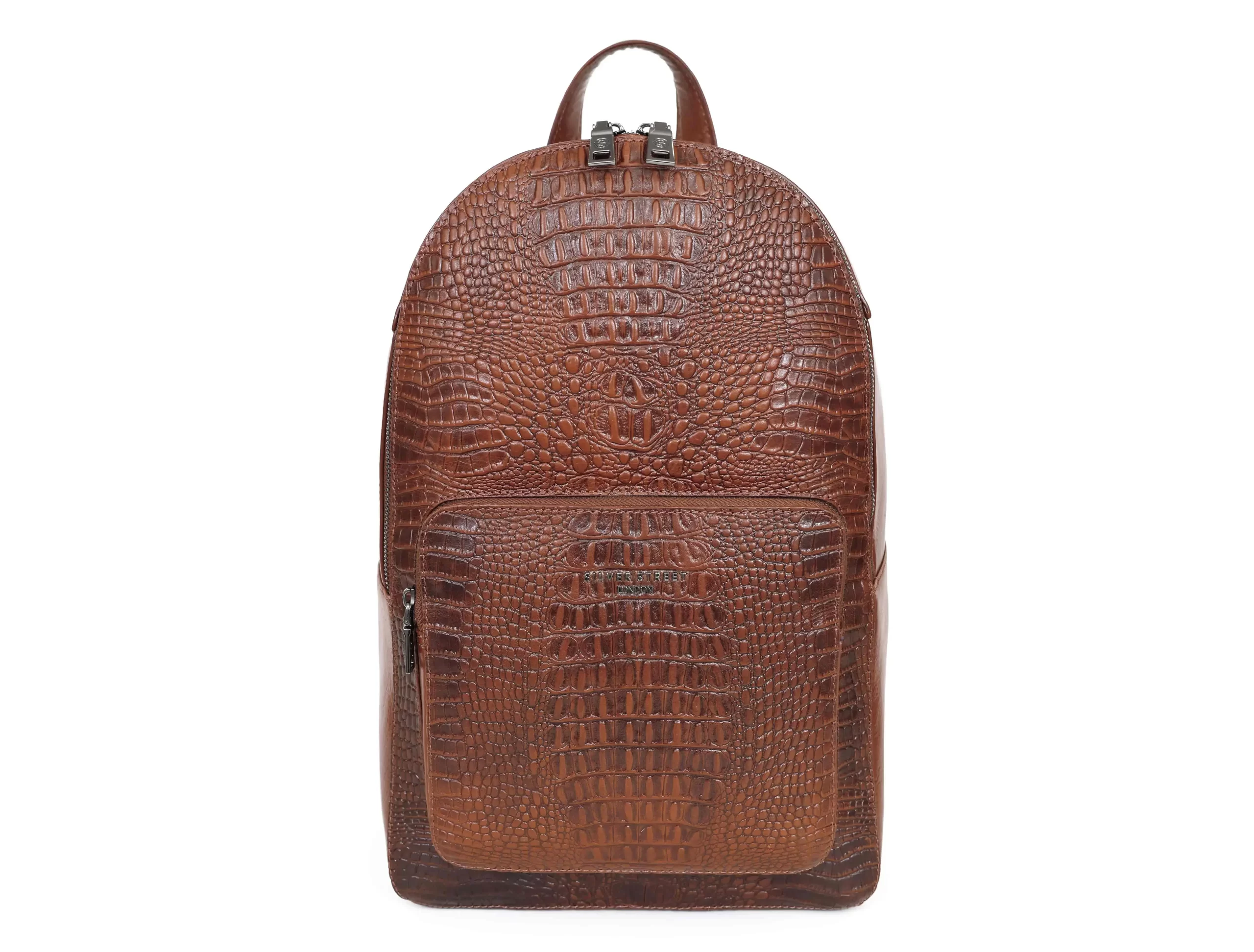 Mens Leather Backpack - Rucksack Chestnut